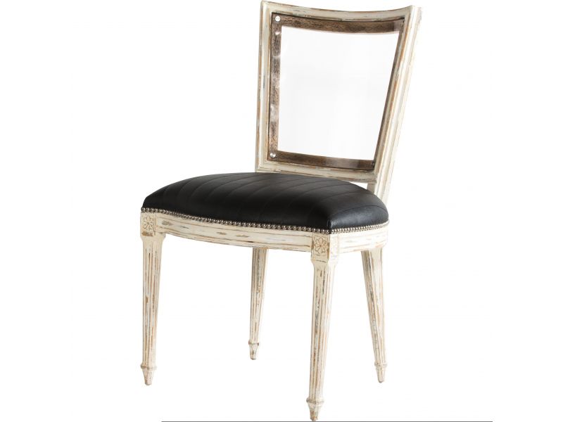 Marie-Antoinette Black Chair